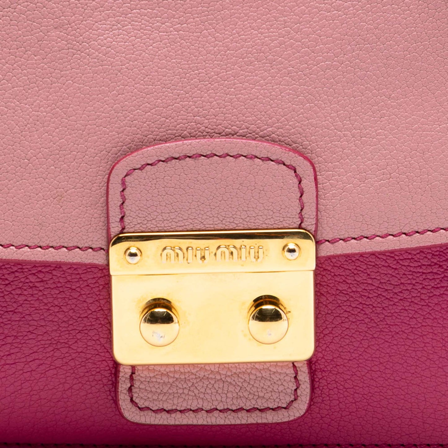 Bicolor Goatskin Madras Crossbody