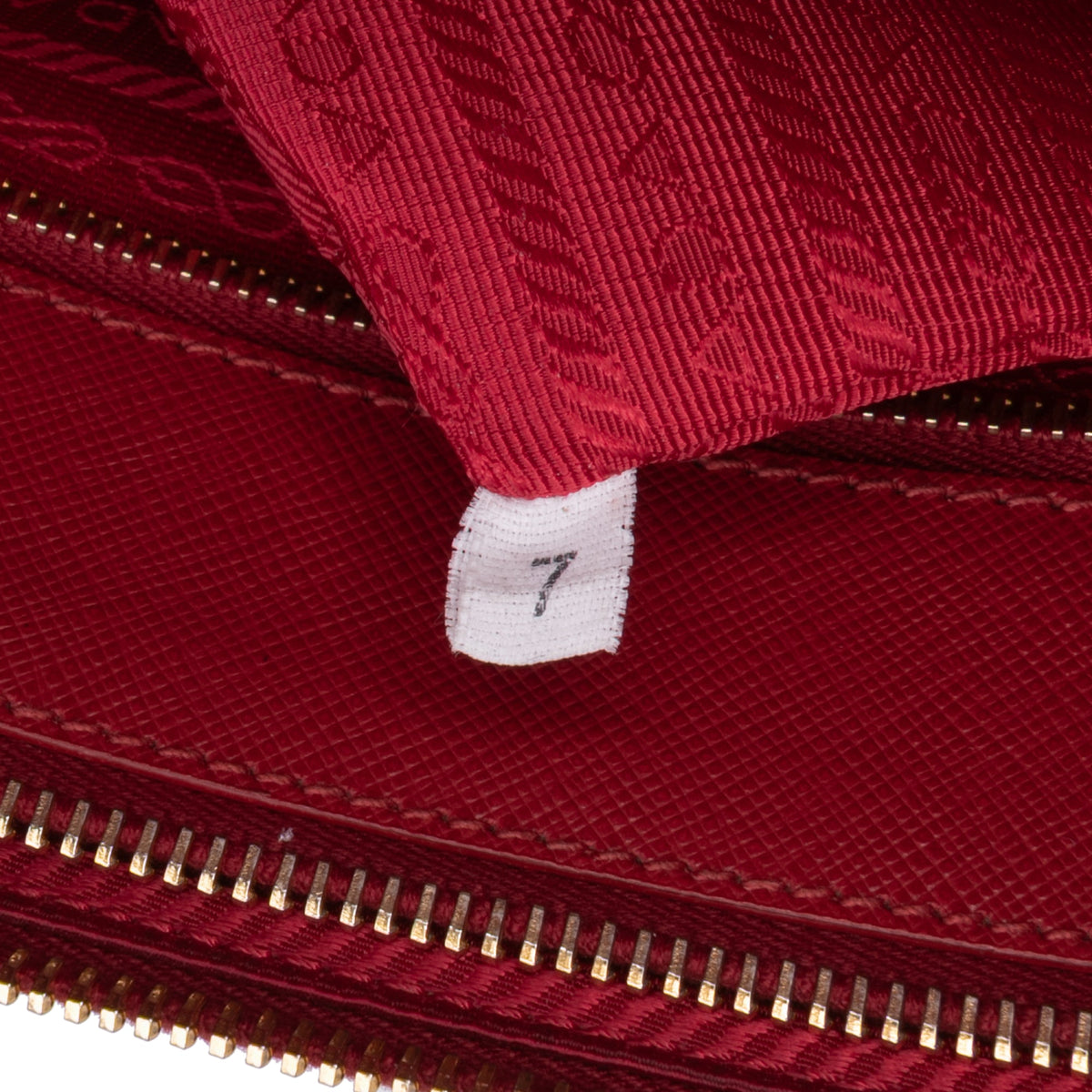 Prada Large Saffiano Lux Galleria Double Zip Tote