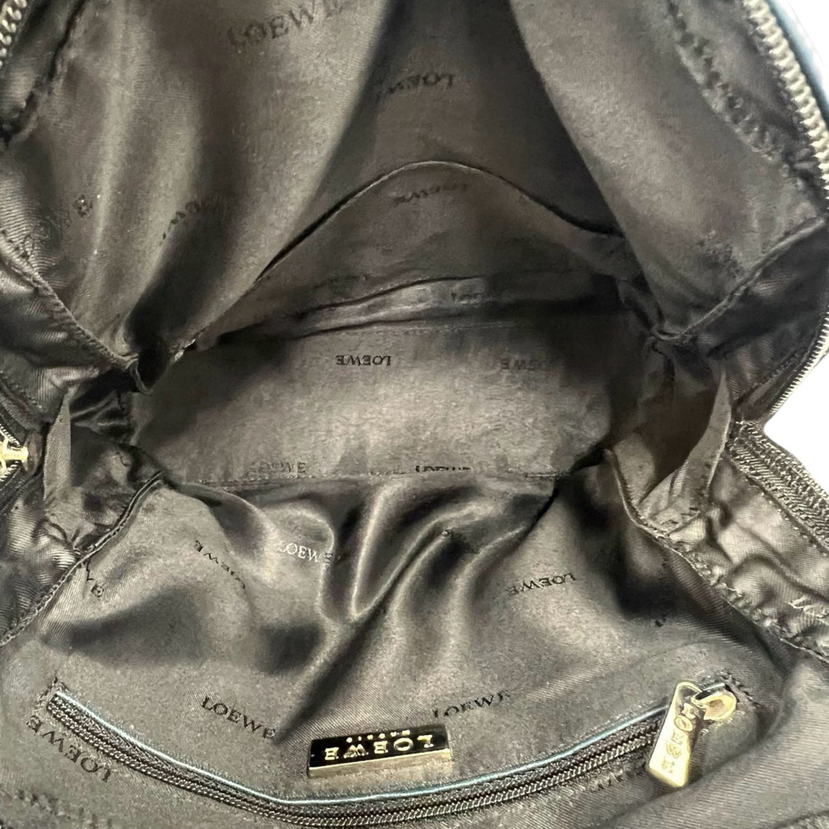 LOEWE Anagram Leather Shoulder Bag