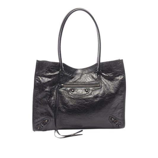 Balenciaga Medium Leather Le City Tote