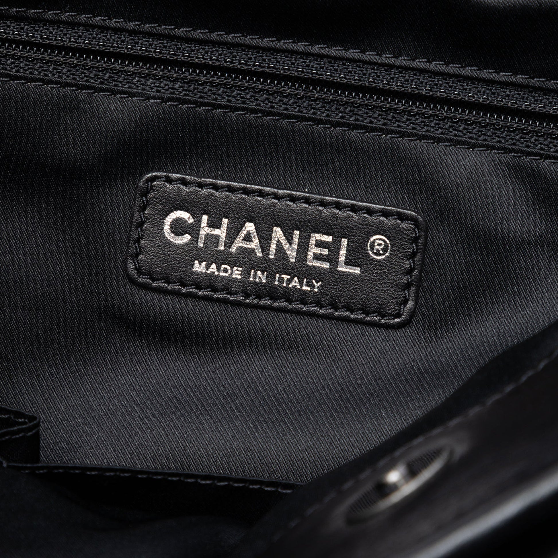 Chanel CC Quilted Lambskin Chain Shopping Tote