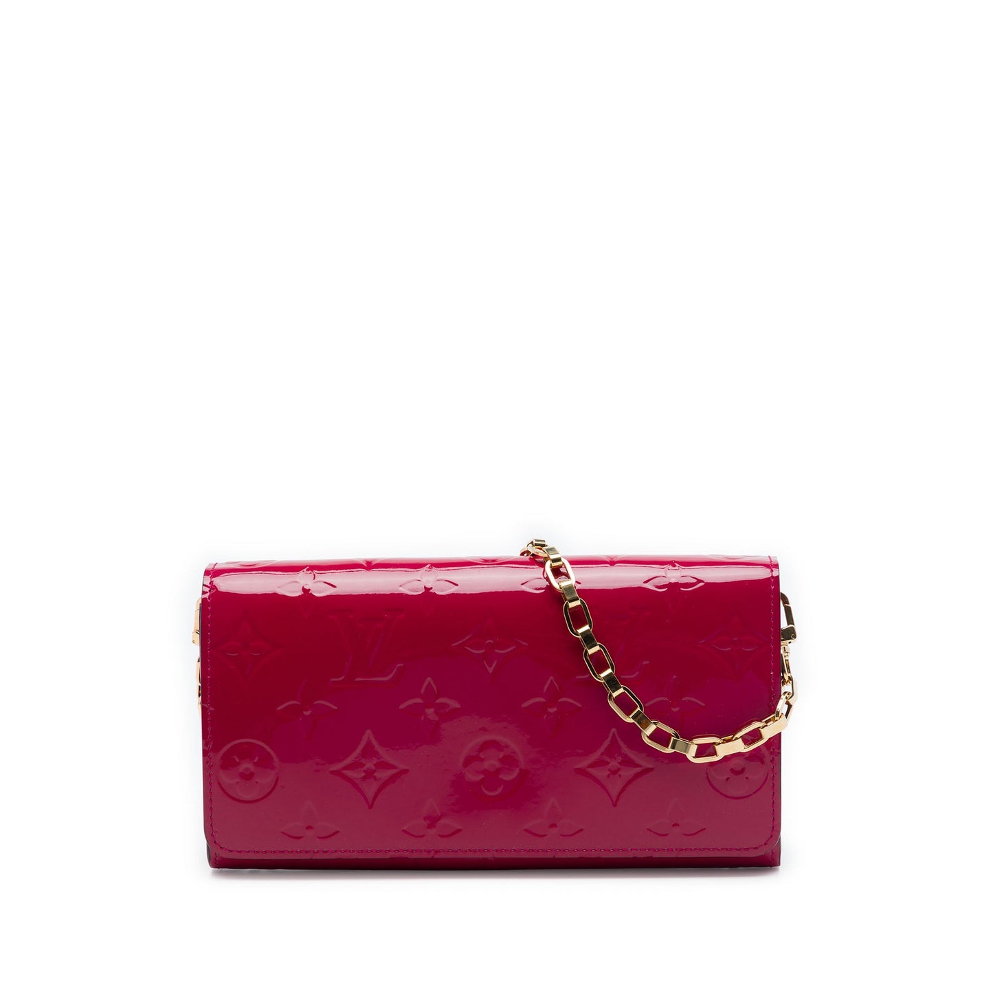 Louis Vuitton Monogram Vernis Chain Wallet