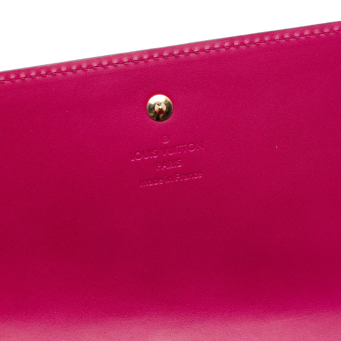 Louis Vuitton Monogram Vernis Chain Wallet