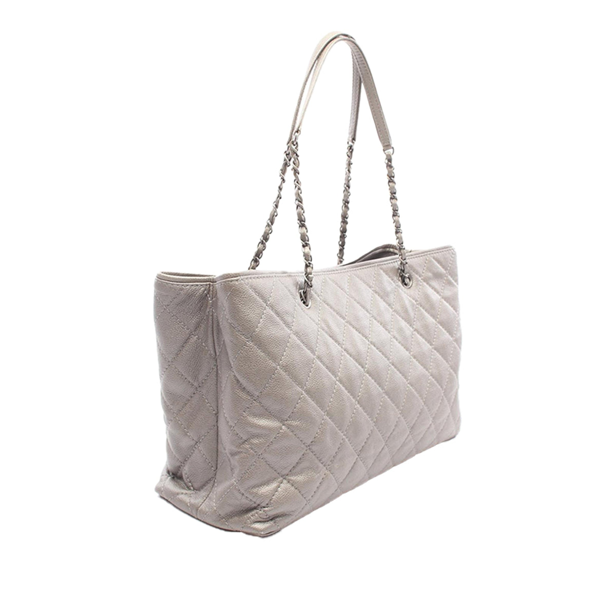 Chanel CC Quilted Caviar Chain Tote