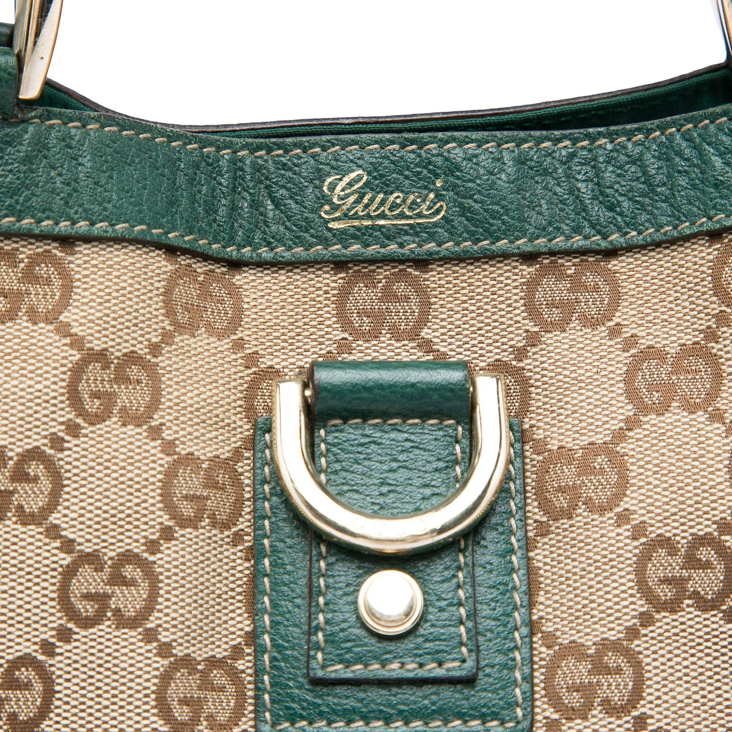Gucci GG Canvas Abbey D Ring Tote