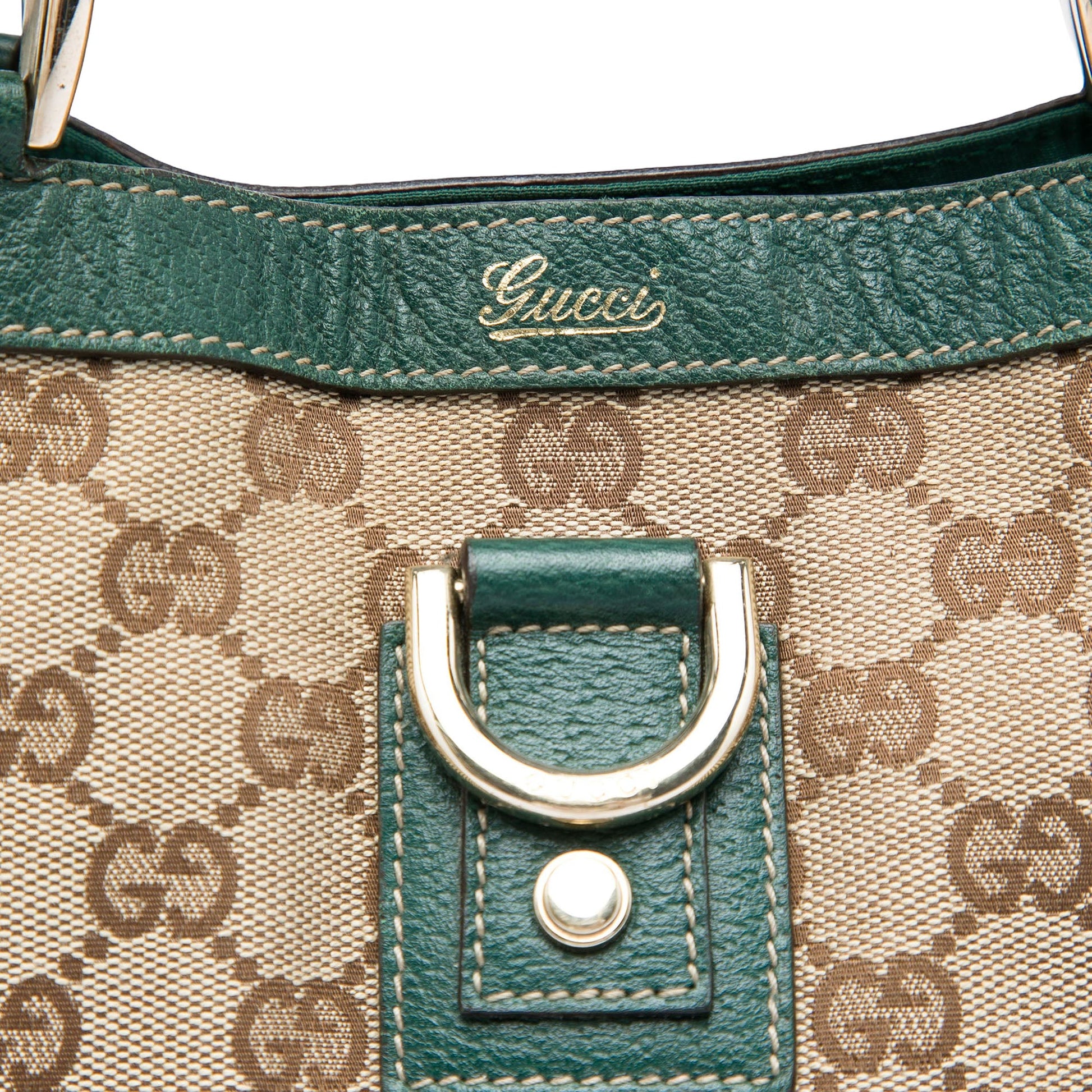 Gucci GG Canvas Abbey D Ring Tote