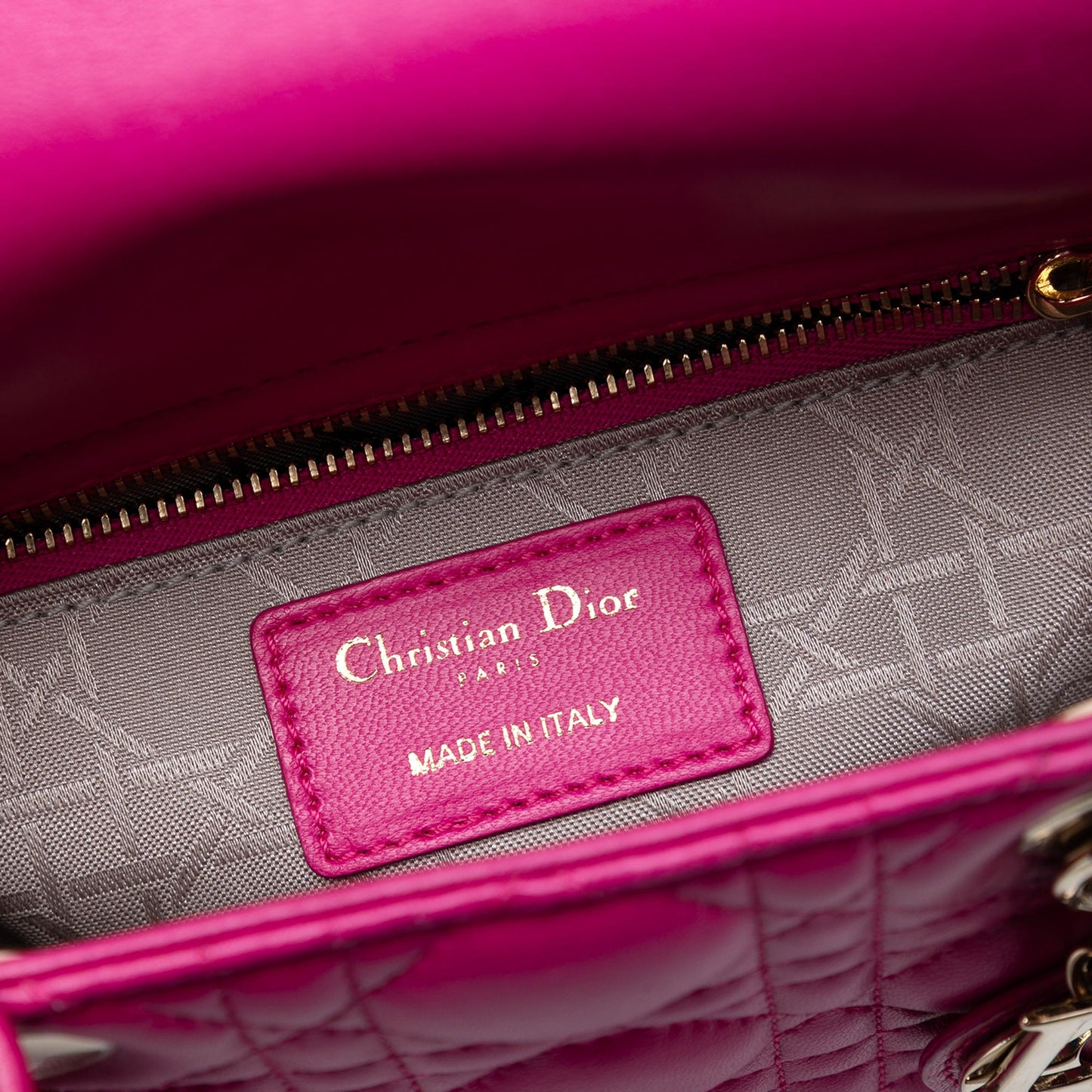 Dior Small Lambskin Cannage My ABCDior Lady Dior