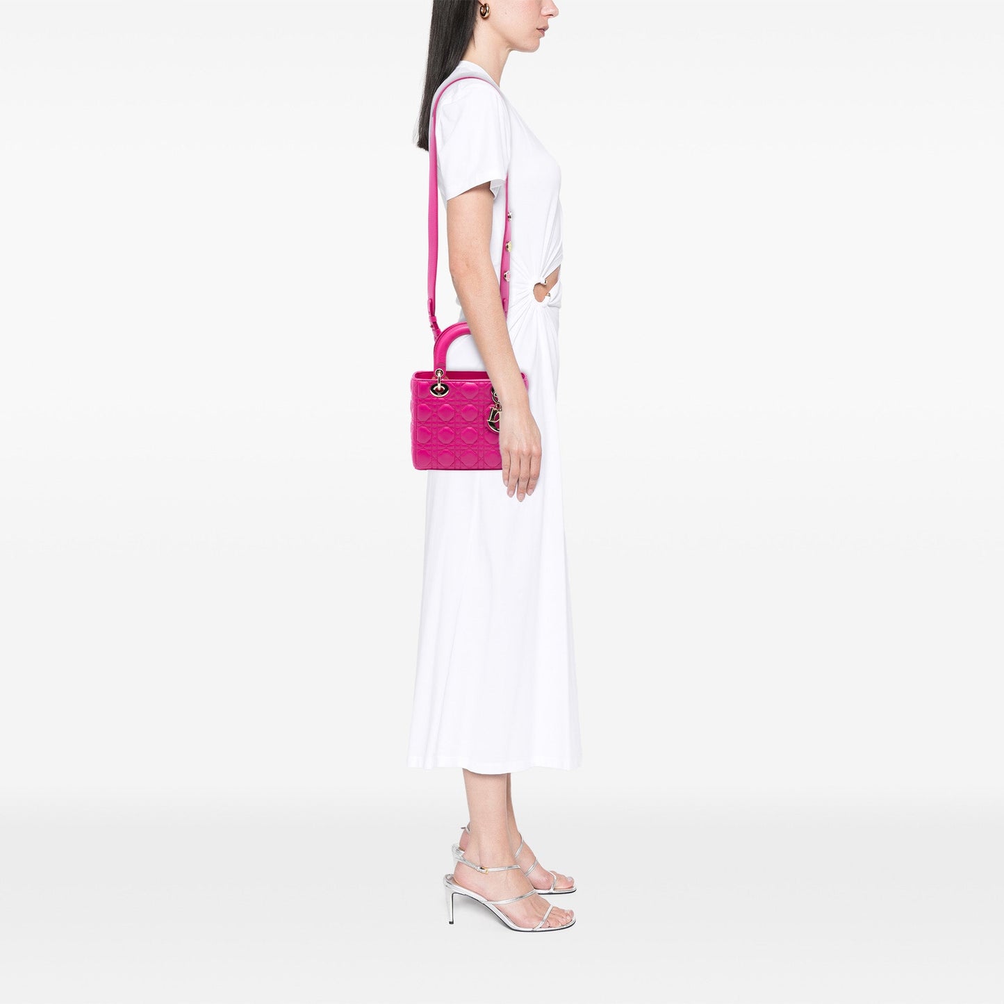 Dior Small Lambskin Cannage My ABCDior Lady Dior