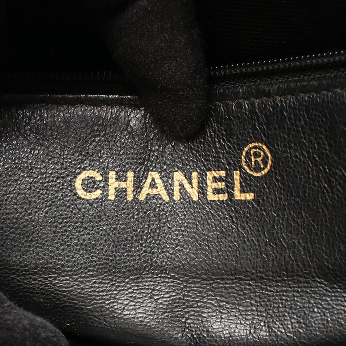 Chanel CC Quilted Caviar Tote — Black