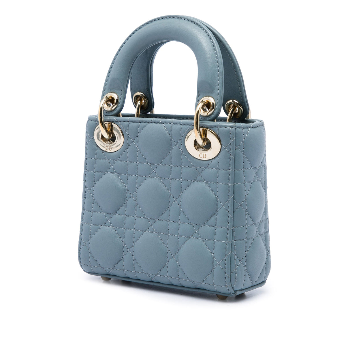 Dior Micro Lambskin Cannage Lady Dior