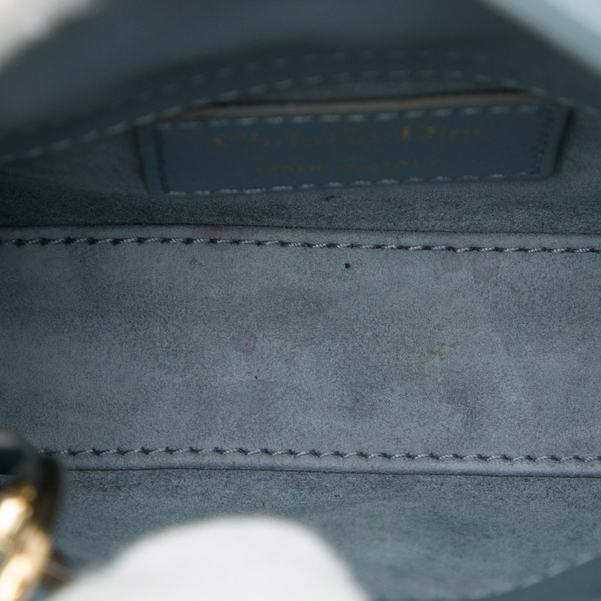 Dior Micro Lambskin Cannage Lady Dior