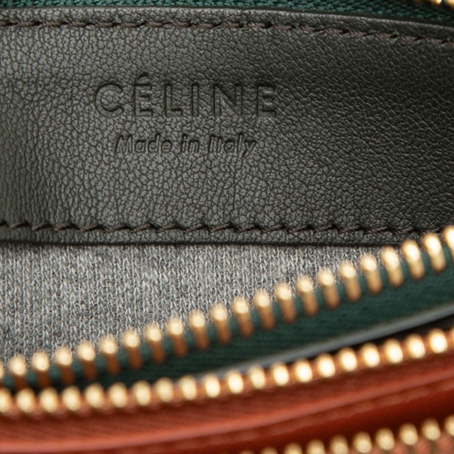 Celine Small Tricolor Lambskin Trio Crossbody