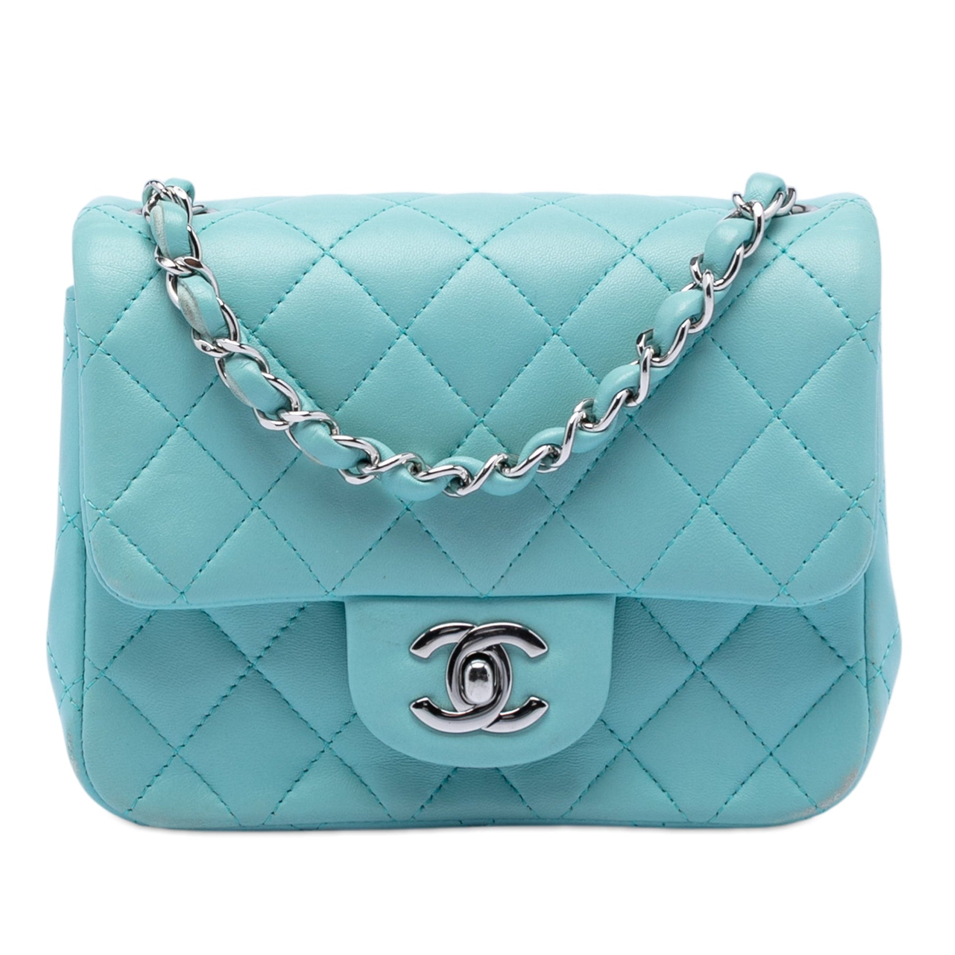 Chanel Mini Square Classic Lambskin Single Flap