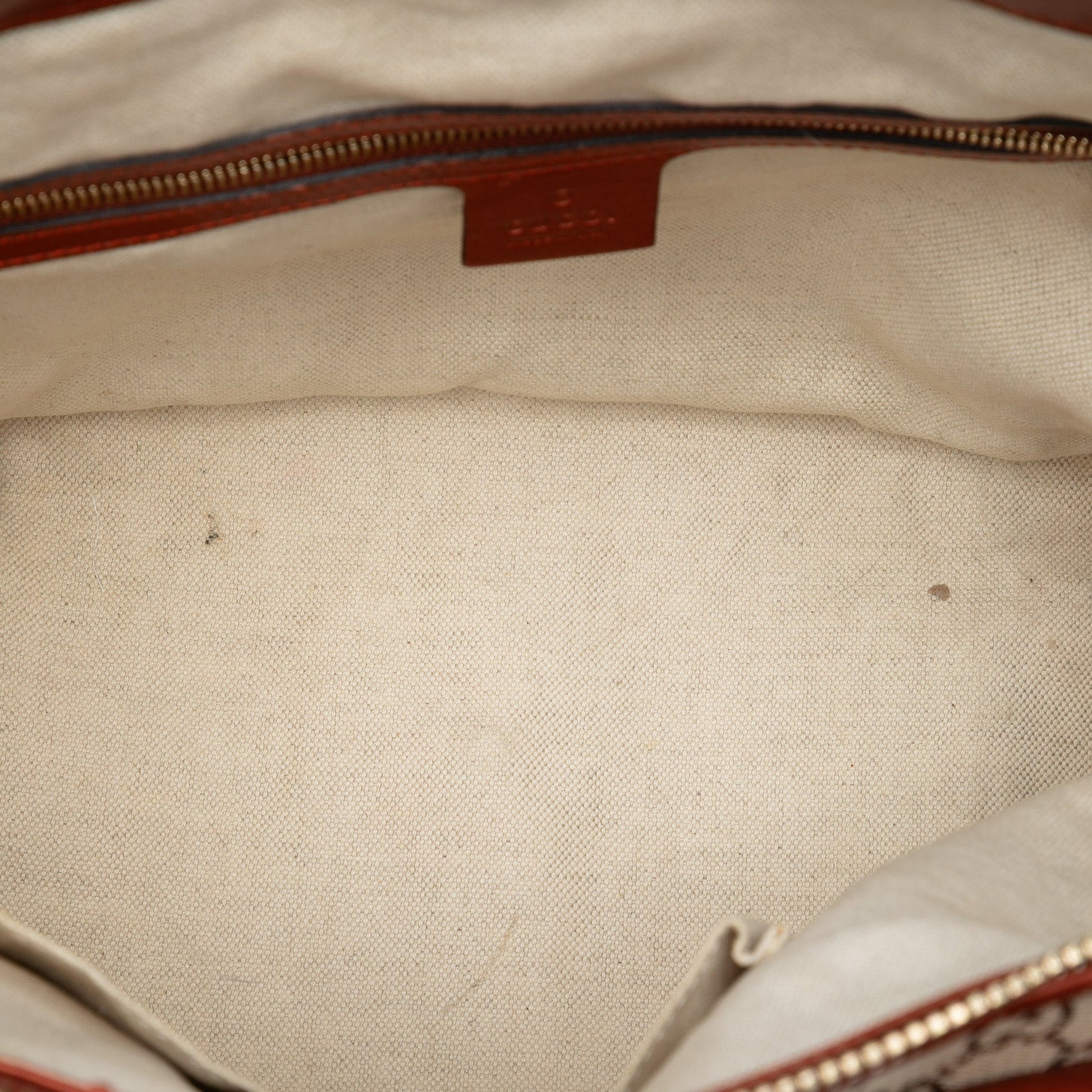 Gucci GG Canvas Heart Bit Satchel