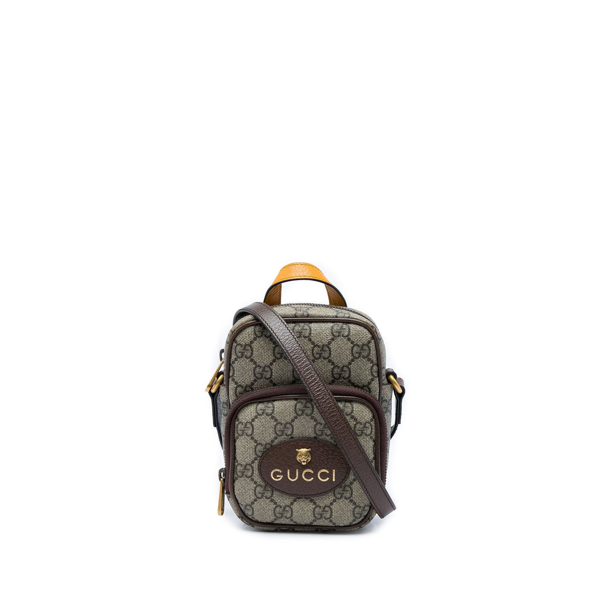 Gucci Mini GG Supreme Neo Vintage Satchel — Beige