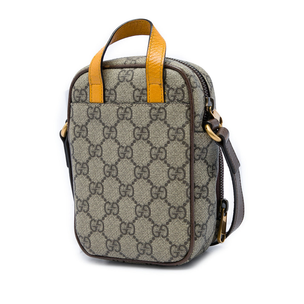 Gucci Mini GG Supreme Neo Vintage Satchel — Beige