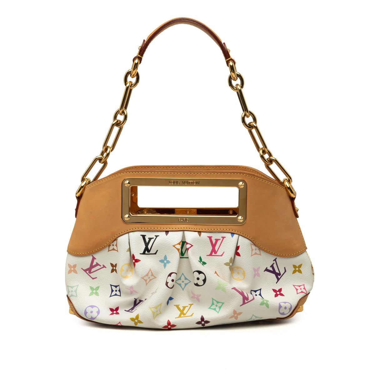 Louis Vuitton Monogram Multicolore Judy PM — White