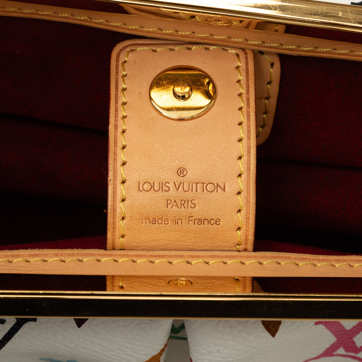Louis Vuitton Monogram Multicolore Judy PM — White