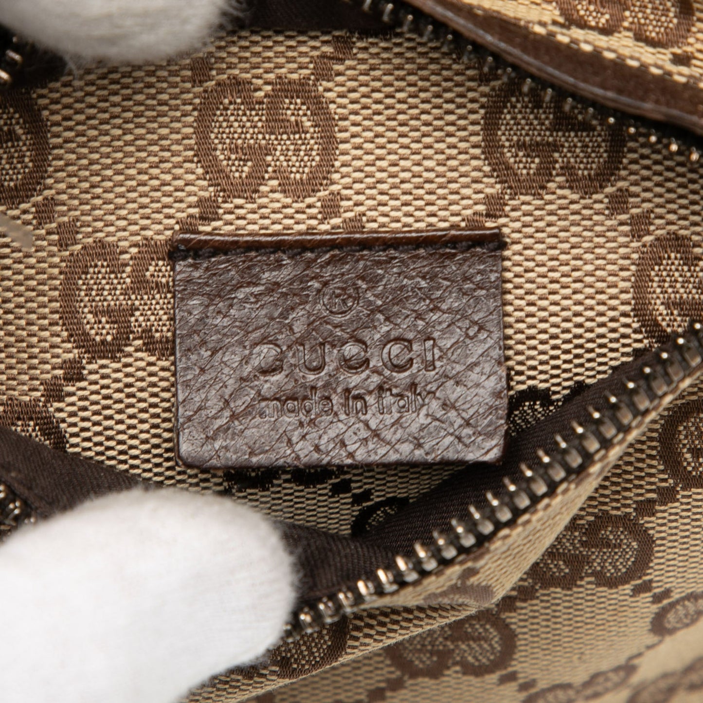 Gucci GG Canvas Web Double Pocket Belt Bag