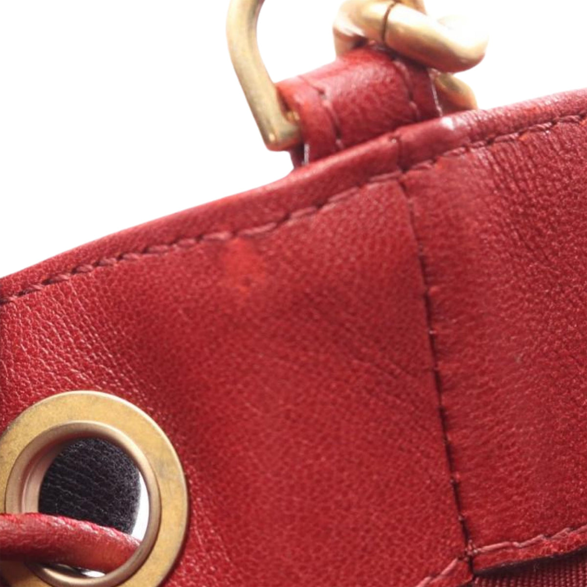 Chanel Paris Cosmopolite Small Chevron Lambskin Bucket Bag