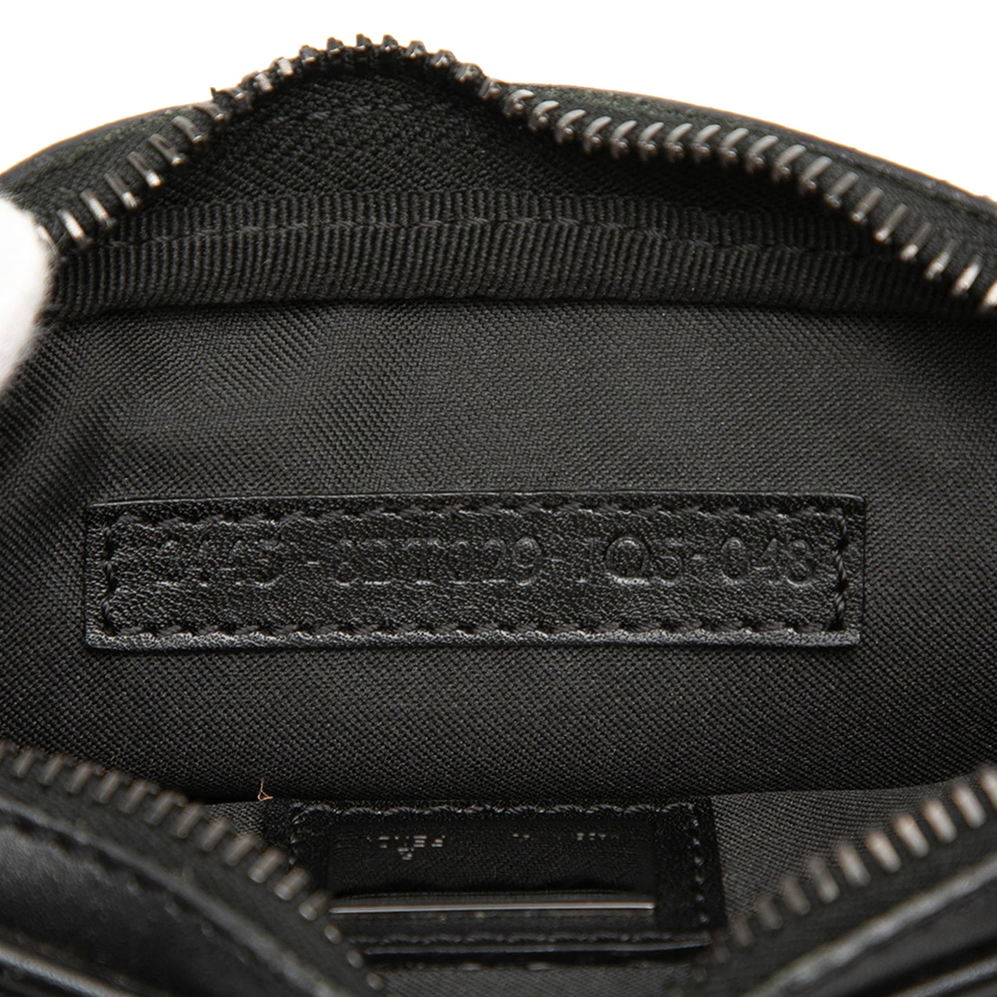 Fendi Mini Zucchino Canvas Zip Crossbody