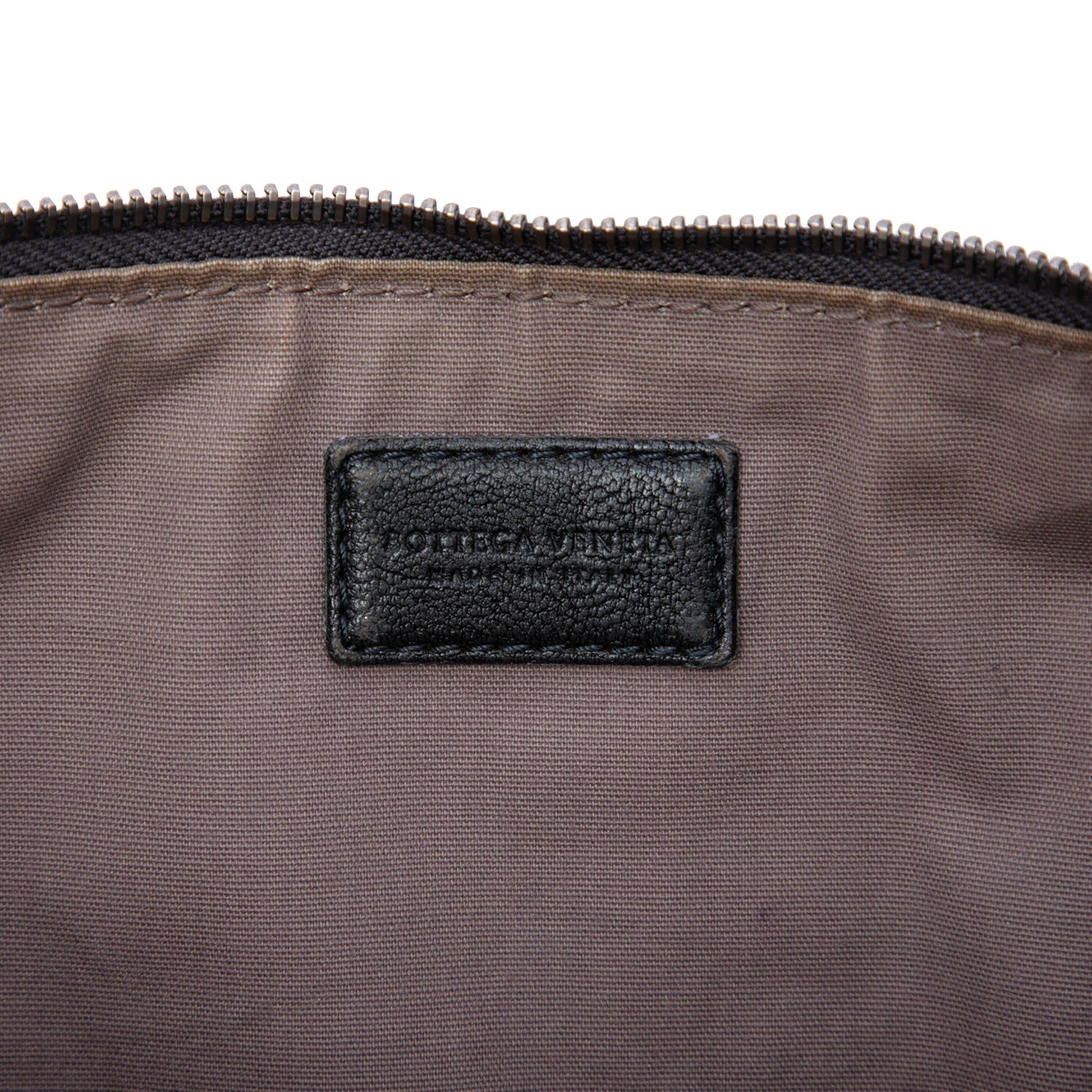 Bottega Veneta Tricolor Nappa Intrecciato Clutch