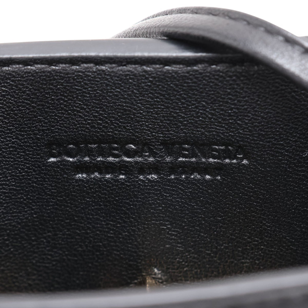 Bottega Veneta Lambskin Intrecciato Andiamo Phone Pouch
