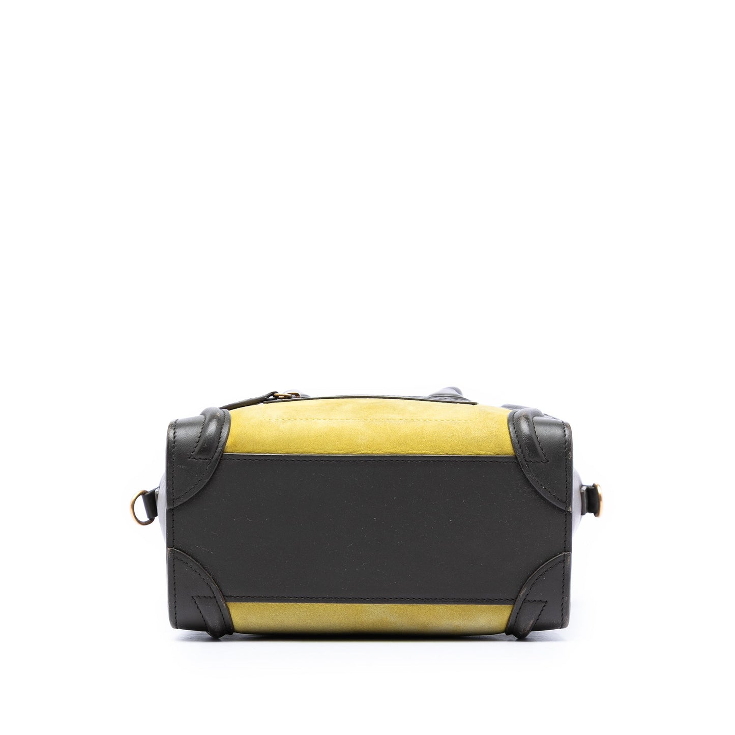 Celine Nano Tricolor Leather Luggage Tote
