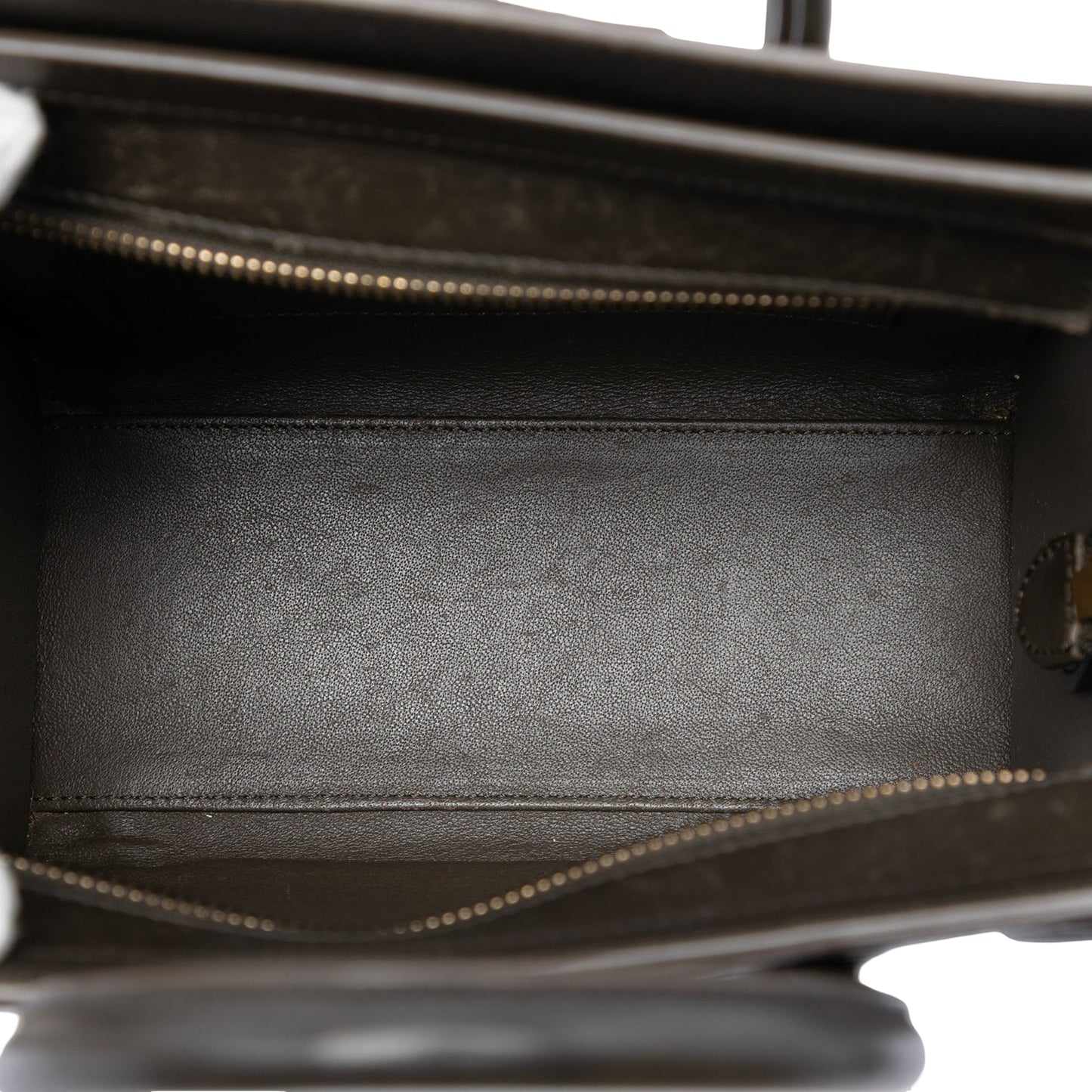 Celine Nano Tricolor Leather Luggage Tote