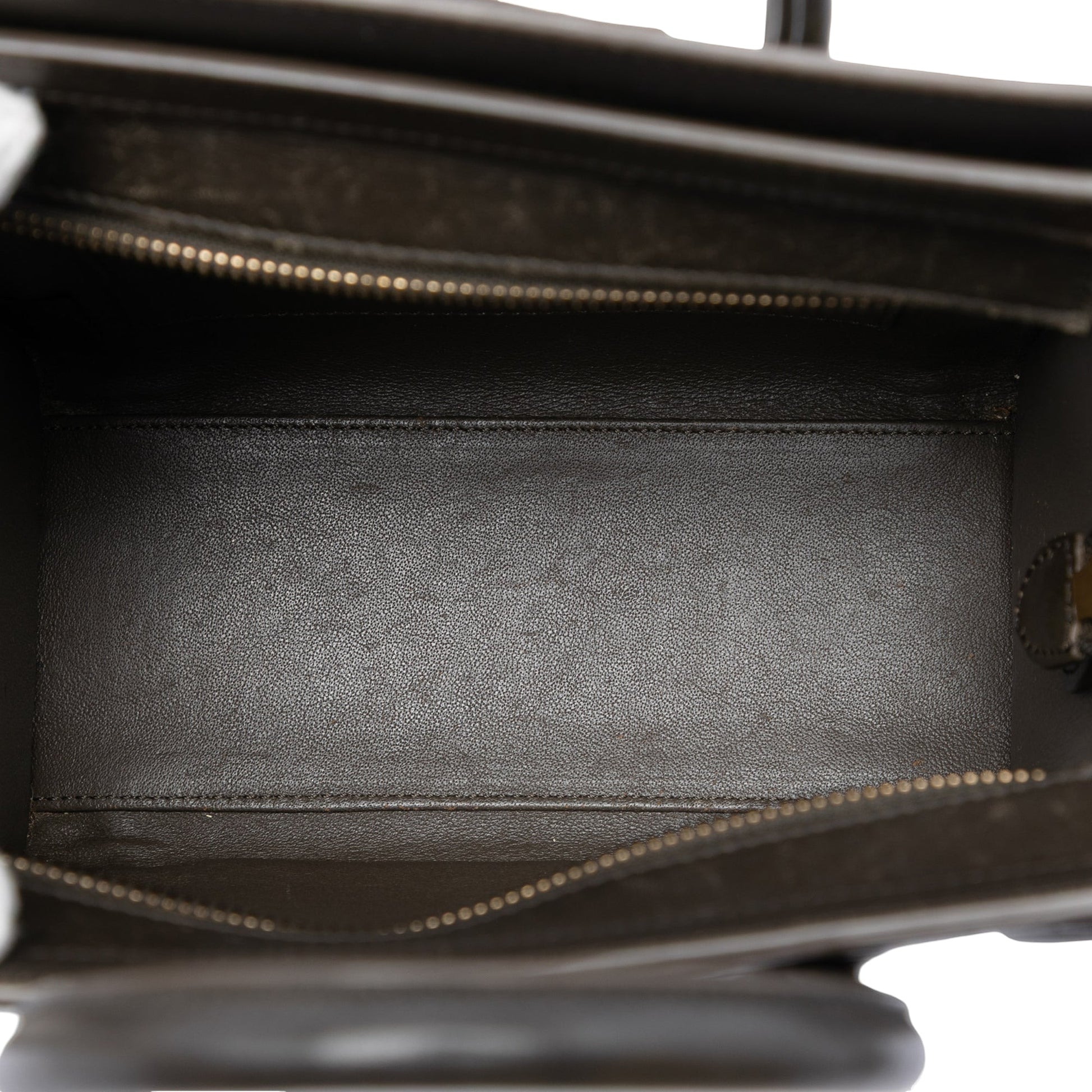 Celine Nano Tricolor Leather Luggage Tote