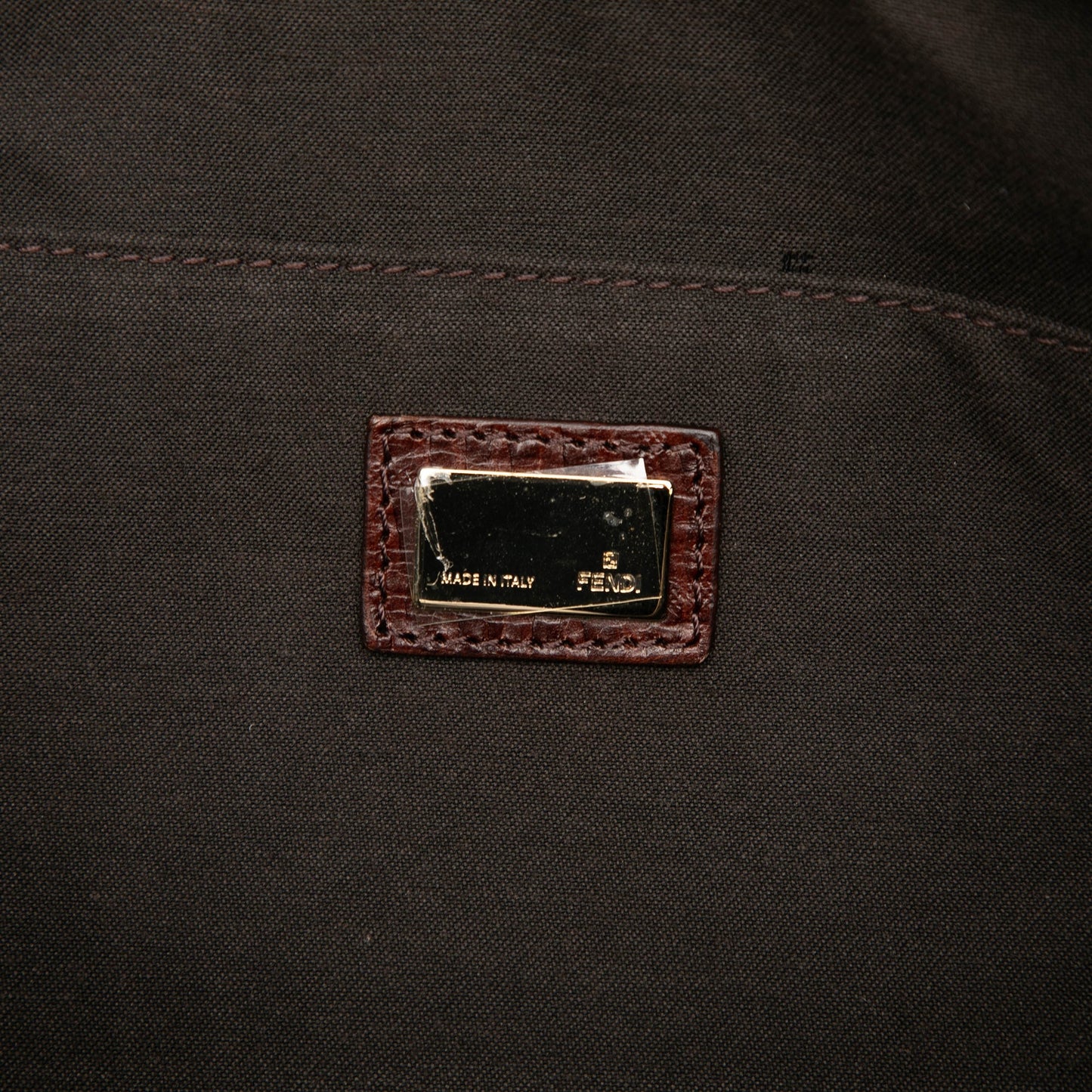 Fendi Zucchino Canvas Tote