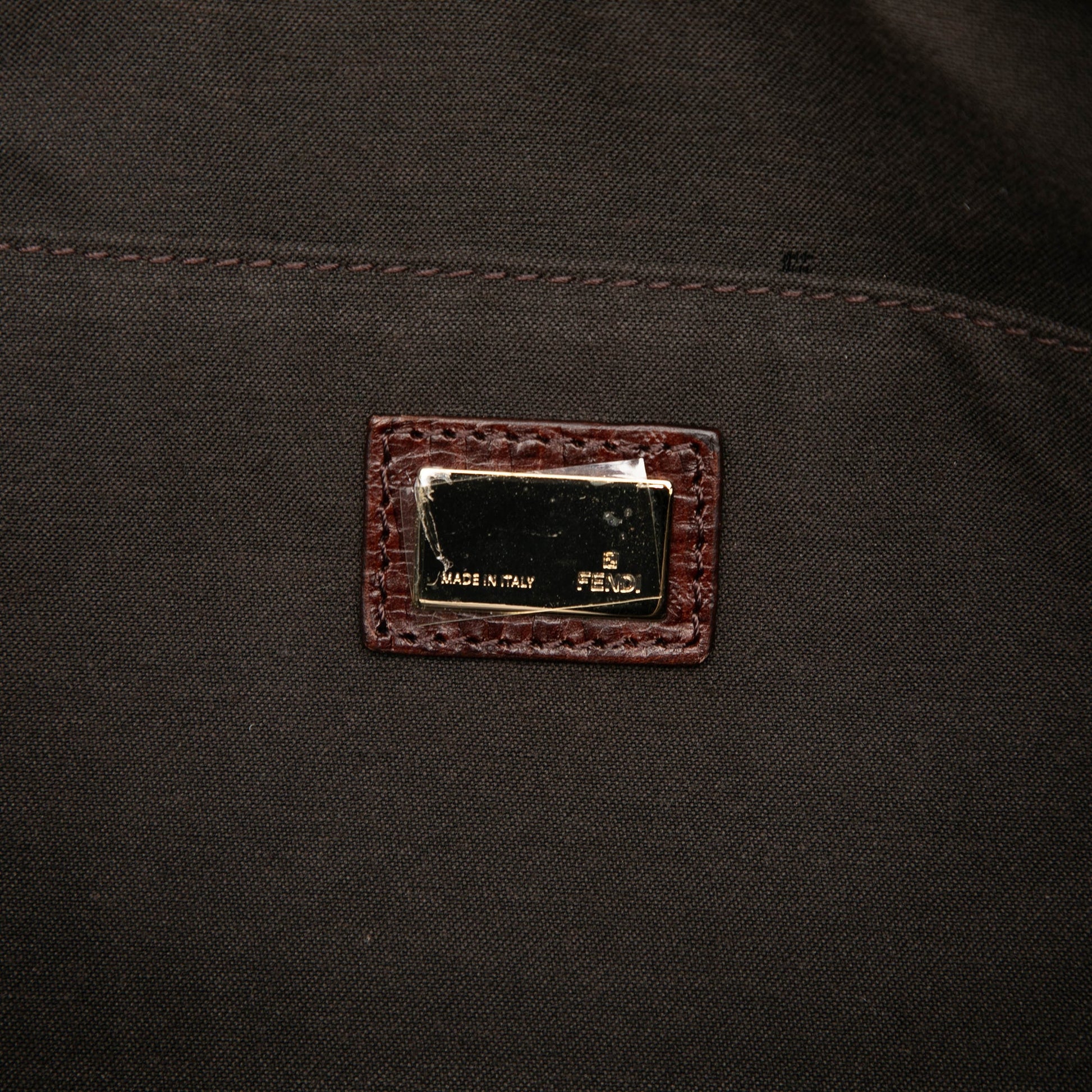 Fendi Zucchino Canvas Tote