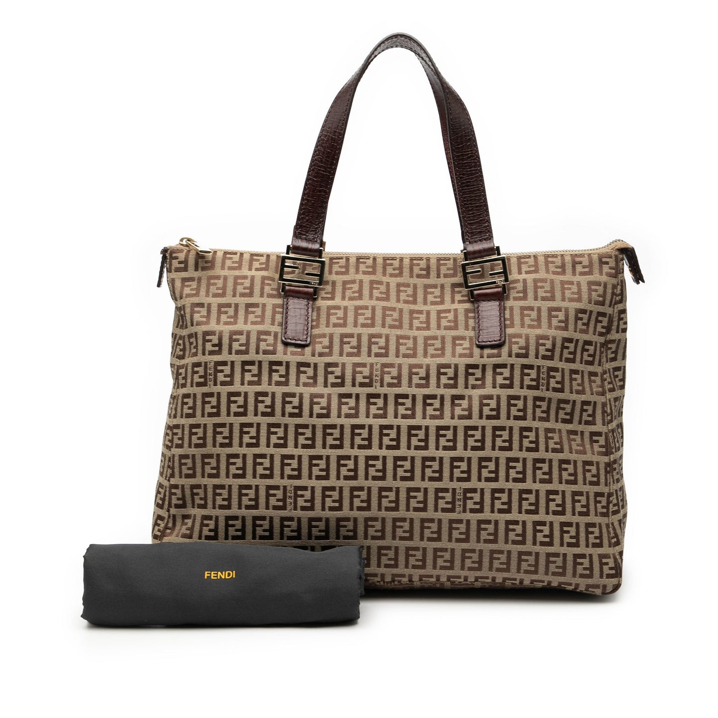 Fendi Zucchino Canvas Tote