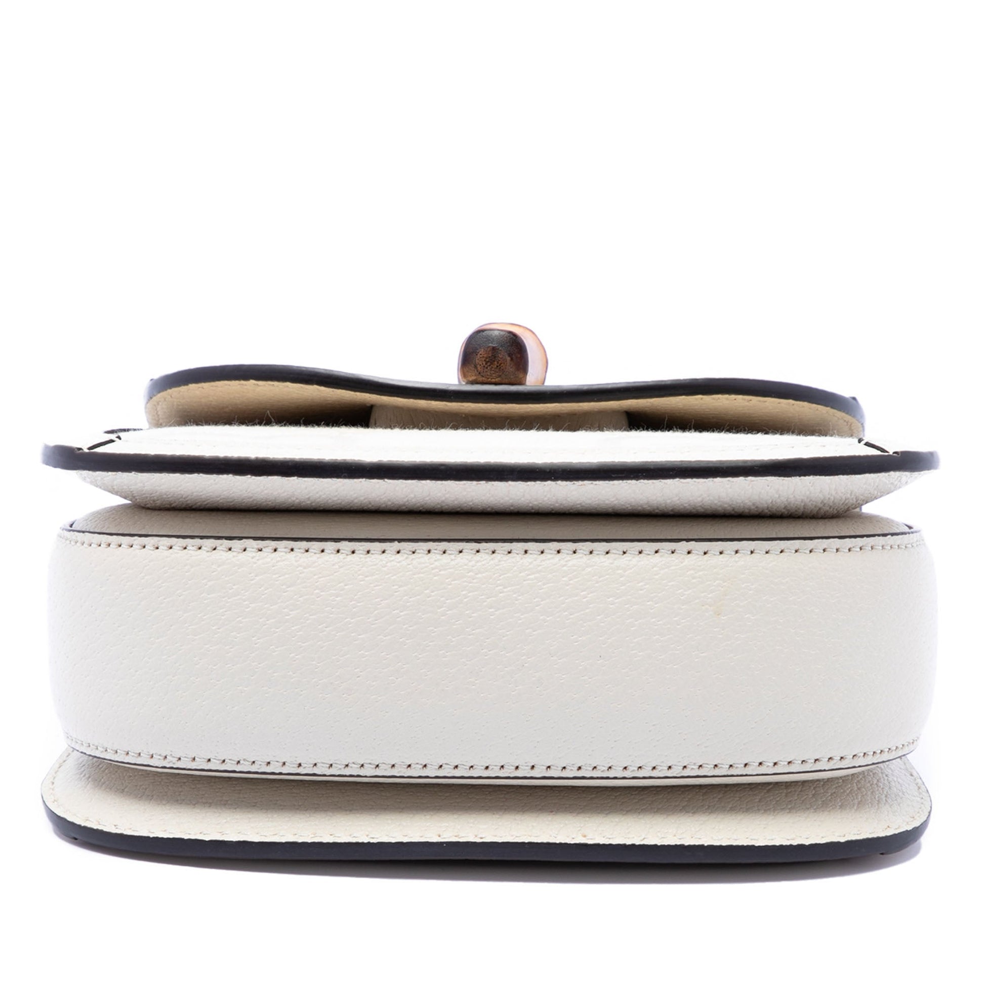 Gucci Mini Jumbo GG Canvas 1947 Web Bamboo Top Handle Bag