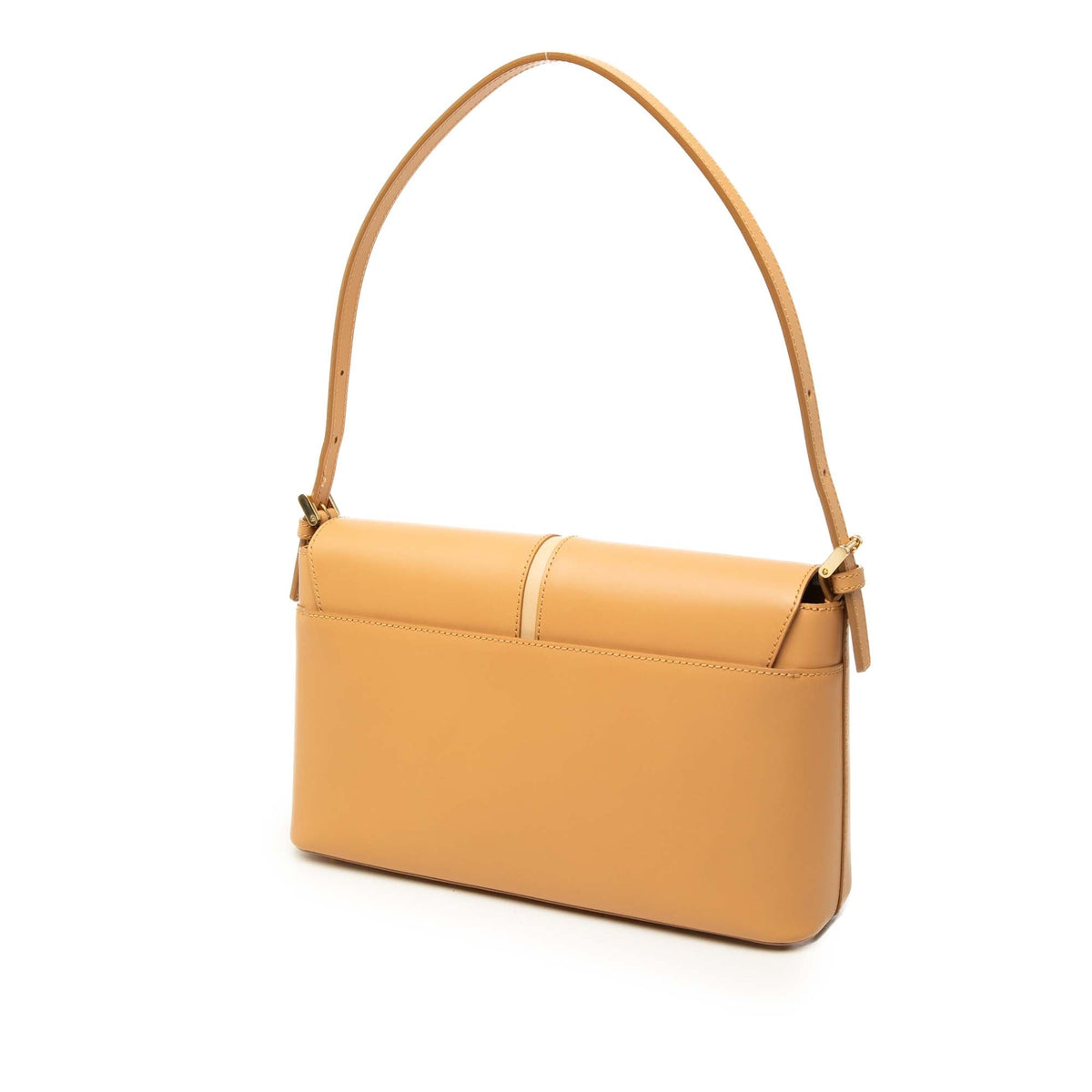 Burberry Leather Flap Shoulder Bag