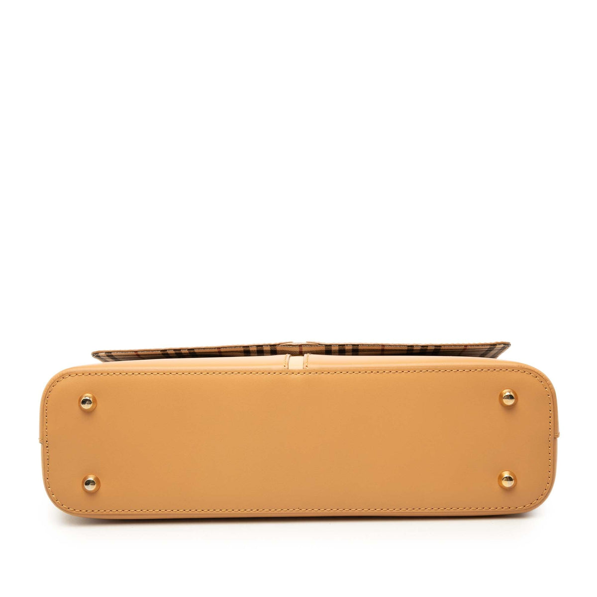 Burberry Leather Flap Shoulder Bag