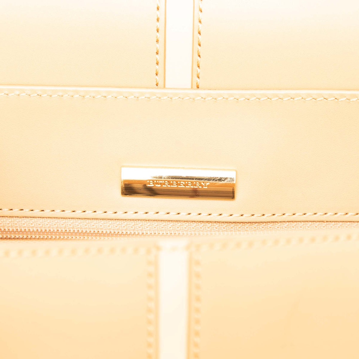 Burberry Leather Flap Shoulder Bag