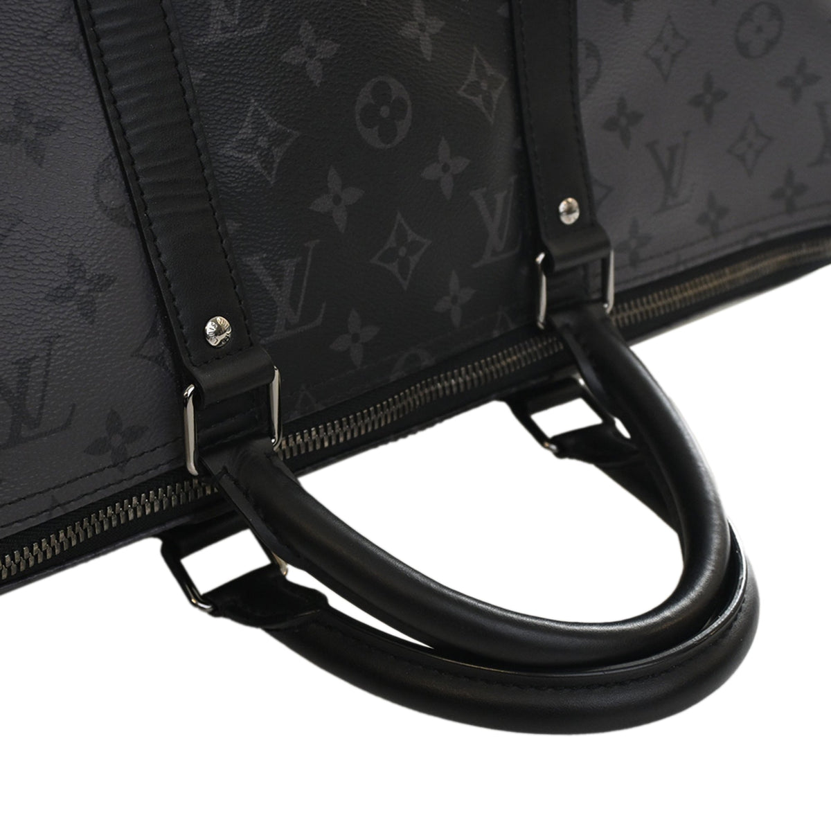 Louis Vuitton Monogram Eclipse Reverse Keepall Bandouliere 50