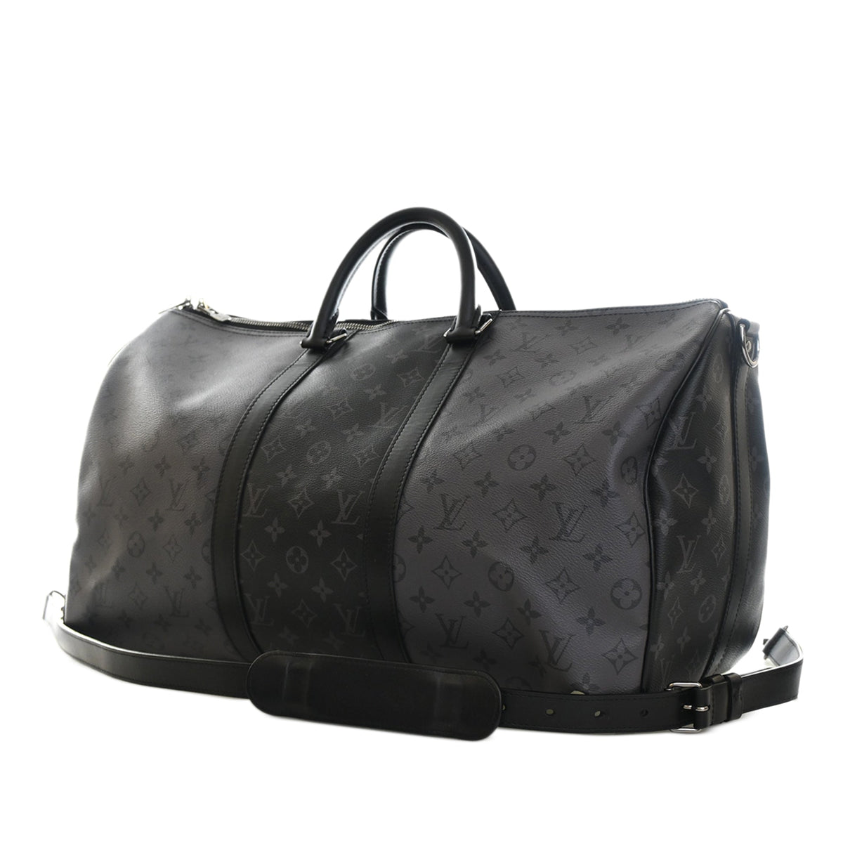 Louis Vuitton Monogram Eclipse Reverse Keepall Bandouliere 50