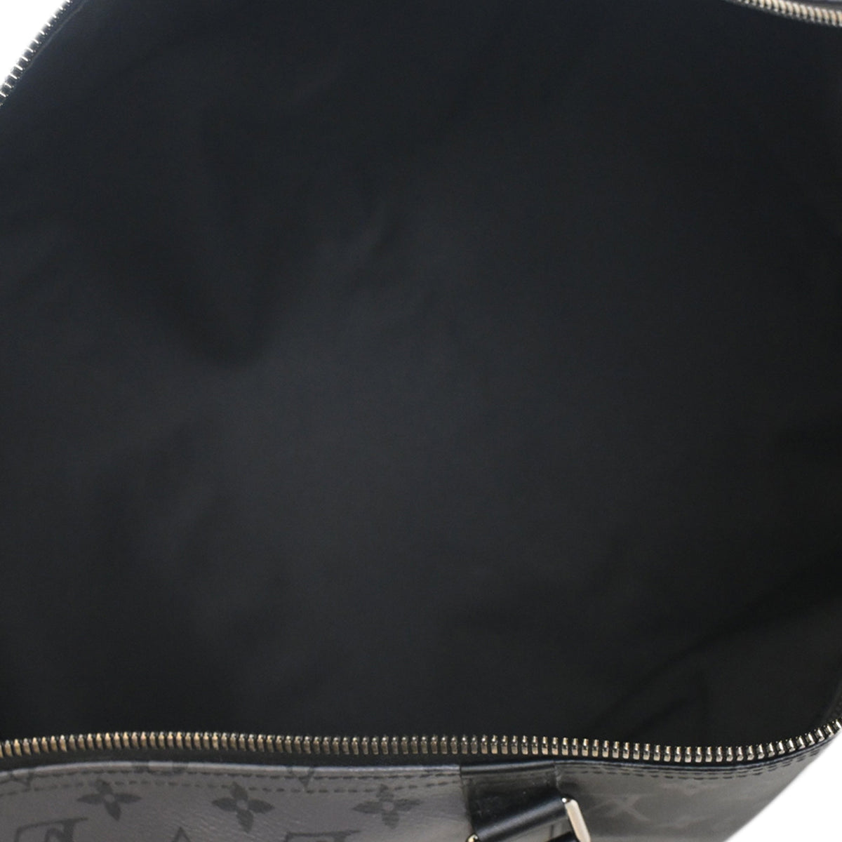 Louis Vuitton Monogram Eclipse Reverse Keepall Bandouliere 50
