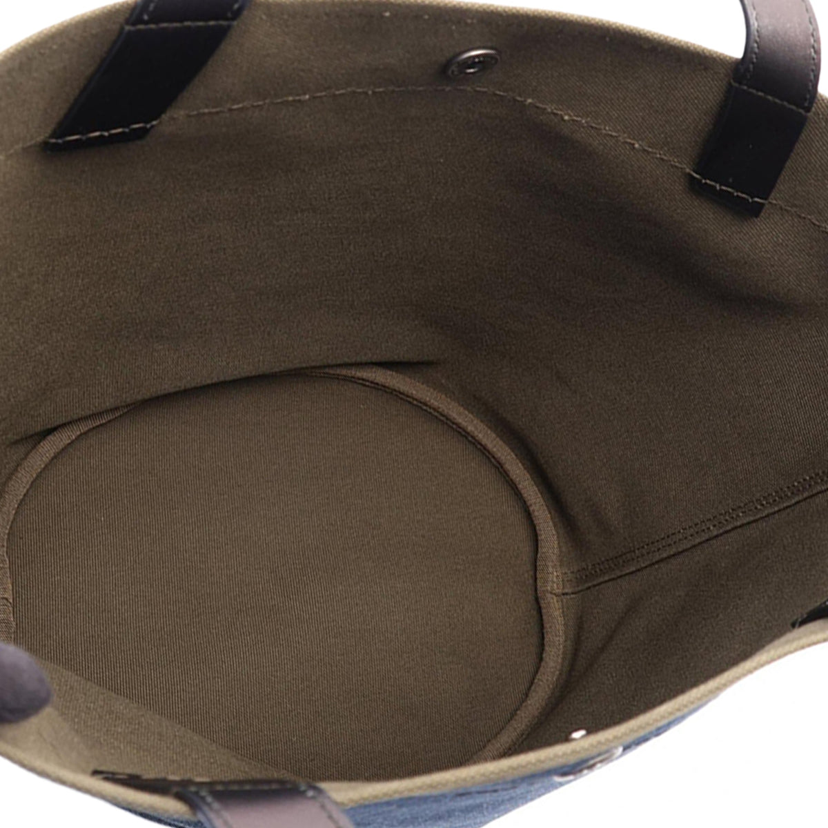 Prada Denim Satchel — Blue