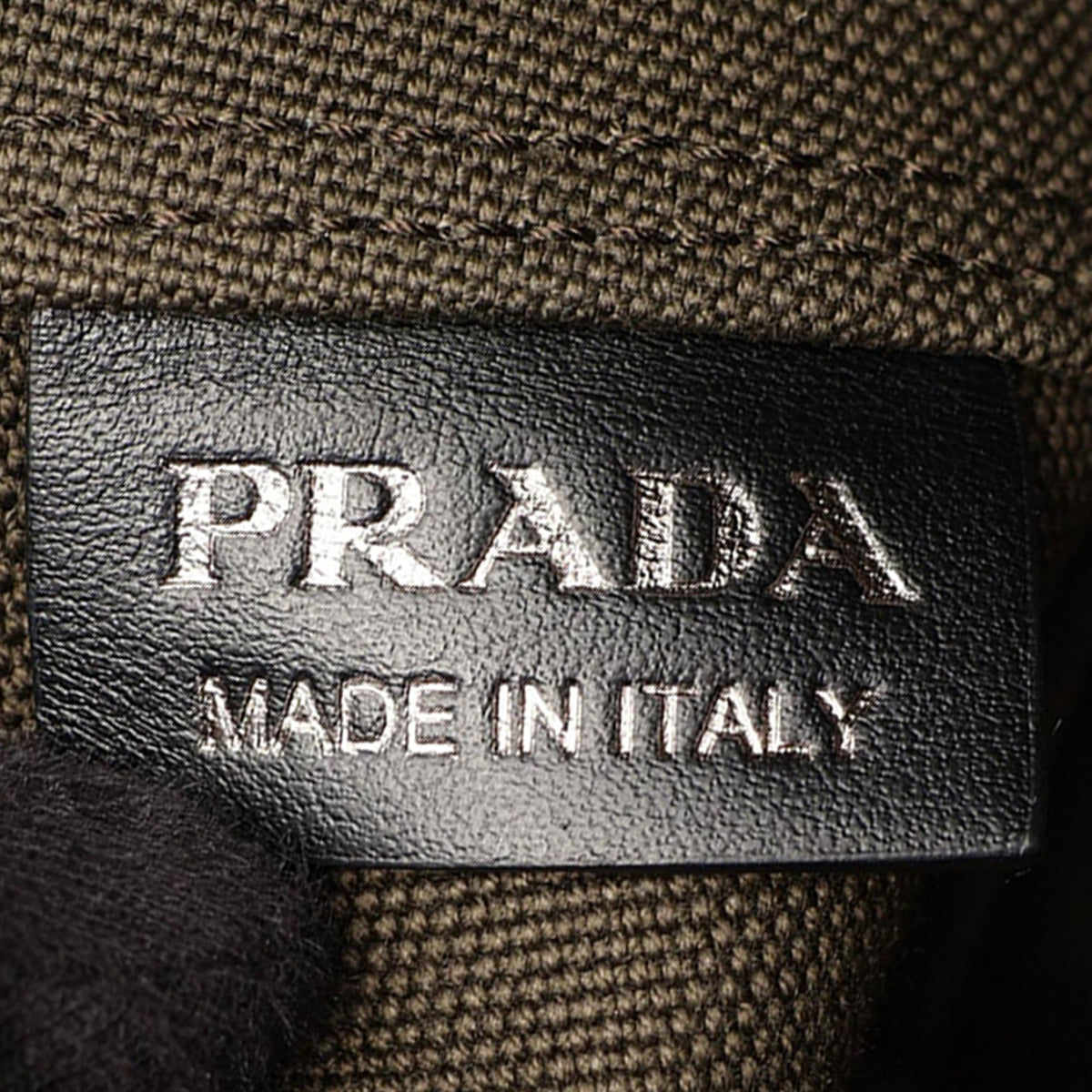 Prada Denim Satchel — Blue