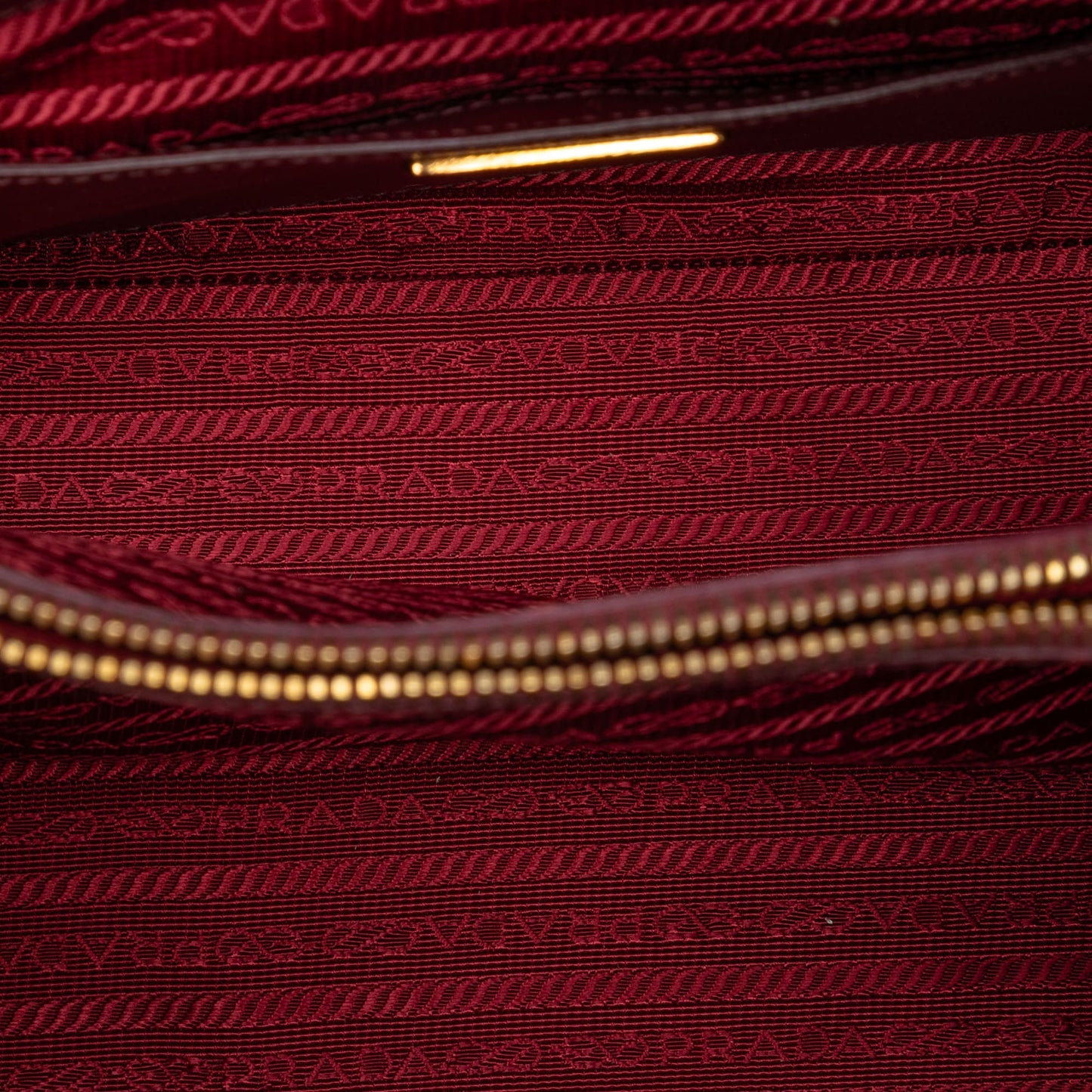 Prada Medium Saffiano Lux Open Promenade Satchel