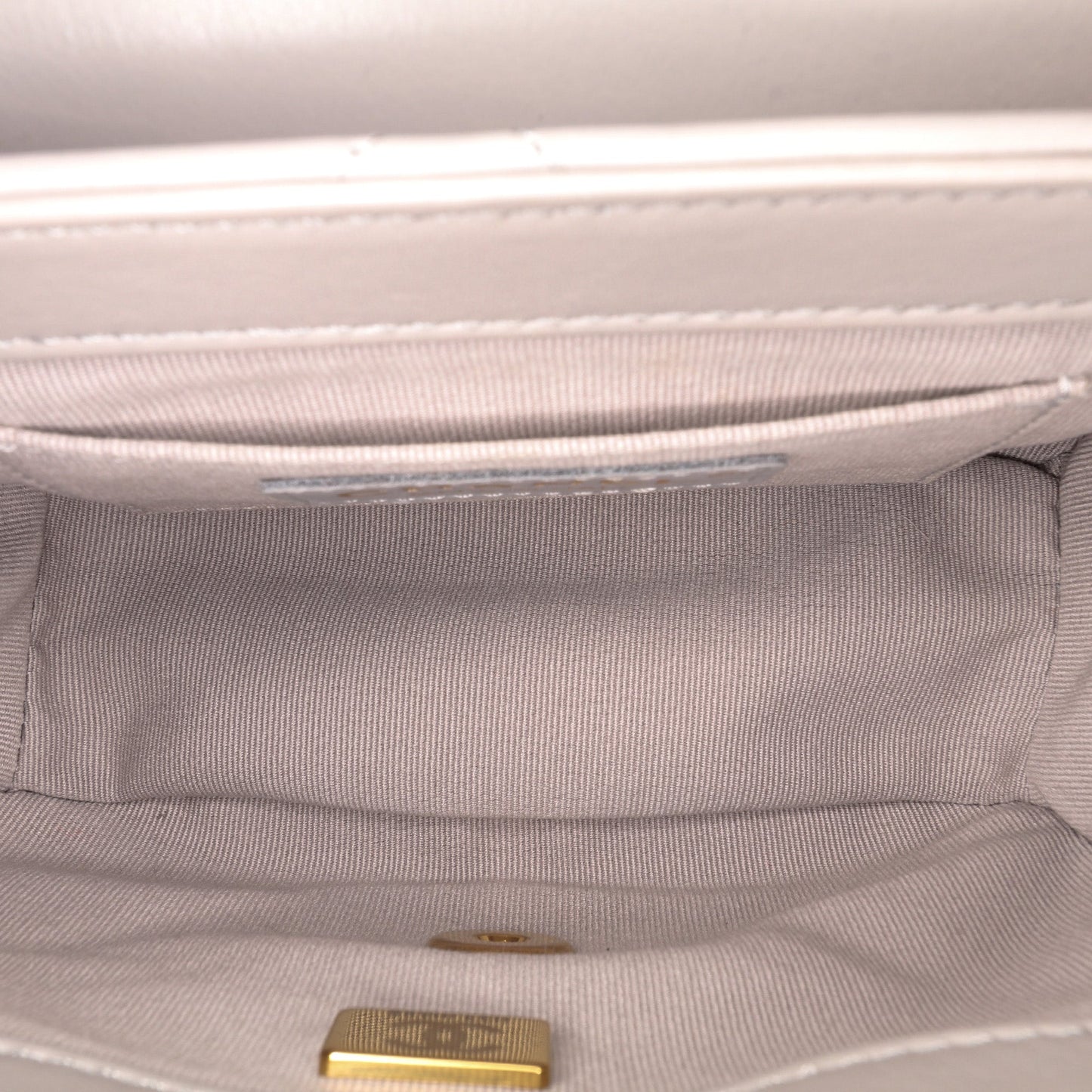 Chanel CC Quilted Lambskin Rounded Flap