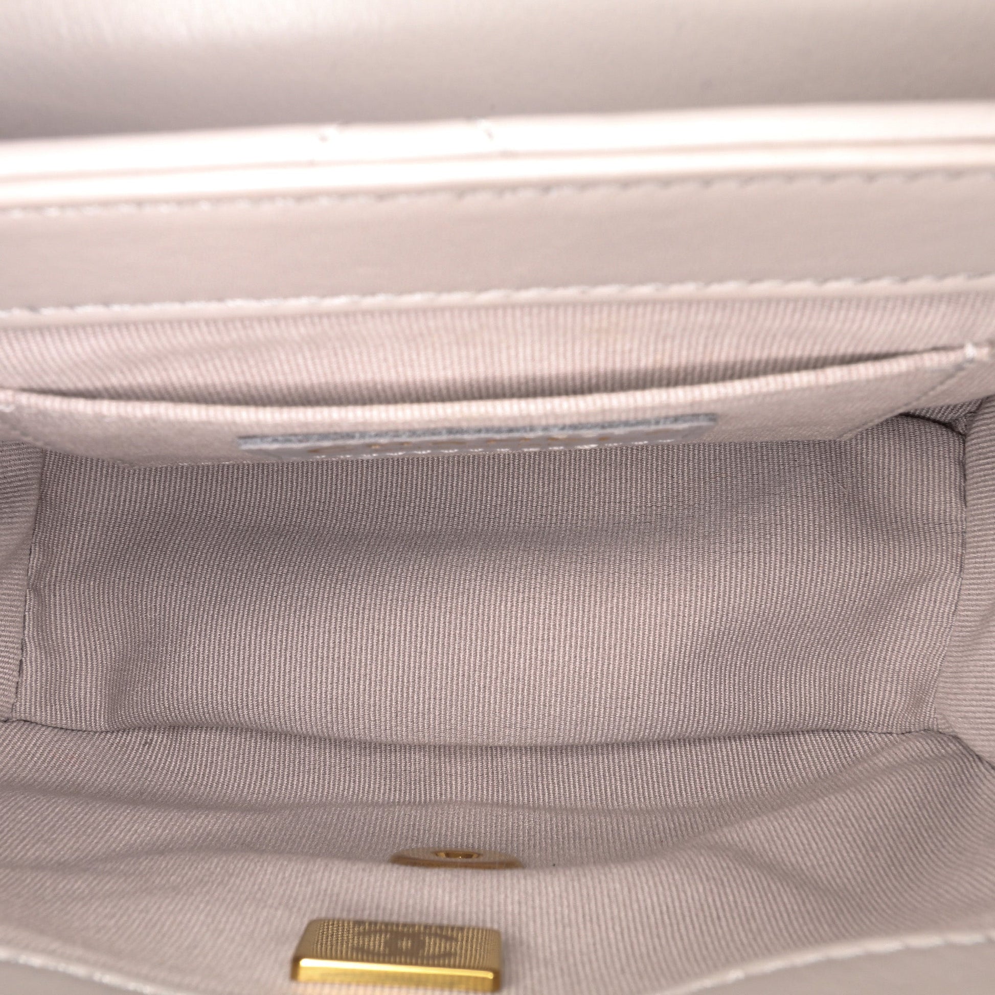 Chanel CC Quilted Lambskin Rounded Flap