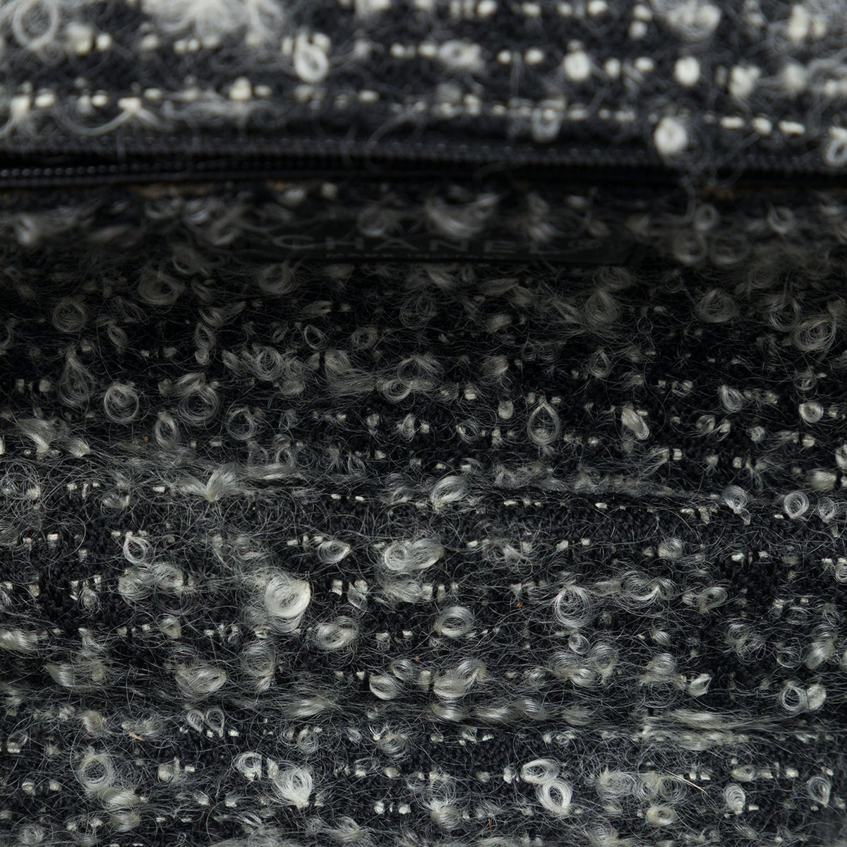 Chanel CC Quilted Lambskin Tweedy Flap