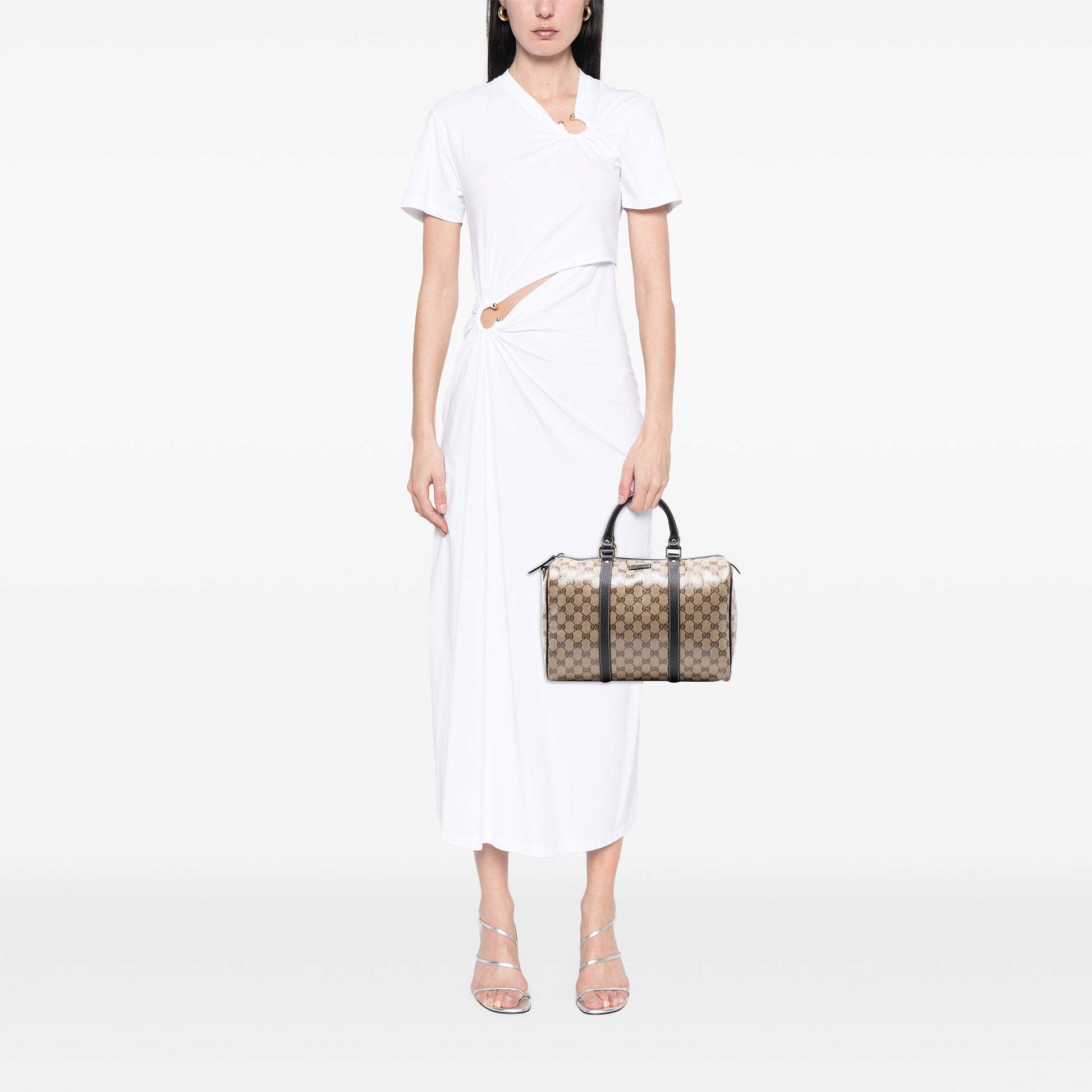 Gucci Medium GG Crystal Joy Boston Bag