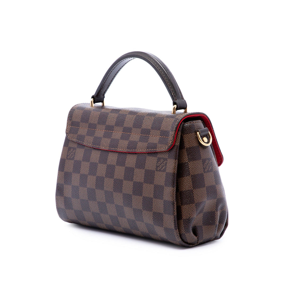 Louis Vuitton Damier Ebene Croisette — Brown