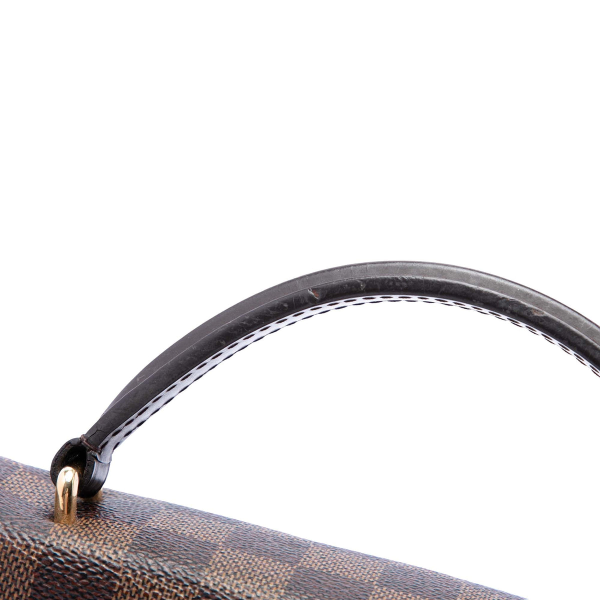Louis Vuitton Damier Ebene Croisette — Brown
