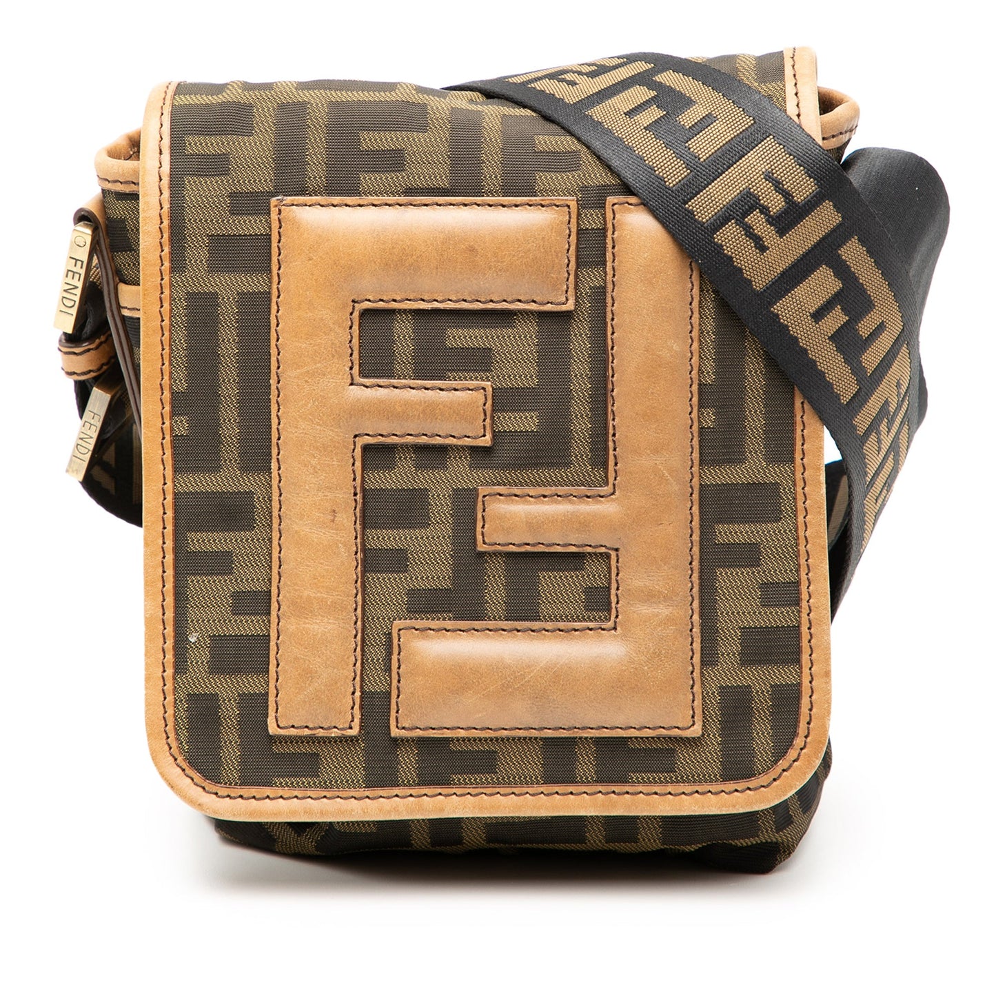 Fendi Mini FF Zucca Canvas Crossbody